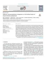 Different immunoregulatory components at the decidua basalis of oocyte donation pregnancies