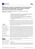 Photodynamic therapy in combination with the Hepatitis B Core Virus-like Particles (HBc VLPs) to prime anticancer immunity for colorectal cancer treatment