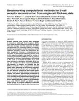 Benchmarking computational methods for B-cell receptor reconstruction from single-cell RNA-seq data