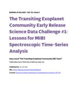 The transiting exoplanet community early release science data challenge