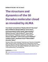 The structure and dynamics of the 30 Doradus molecular cloud as revealed by ALMA