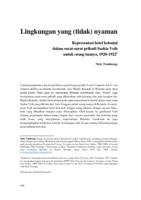 Lingkungan yang (tidak) nyaman