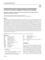 Huntington disease gene expression signatures in blood compared to brain of YAC128 mice as candidates for monitoring of pathology