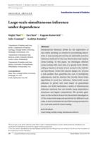 Large-scale simultaneous inference under dependence