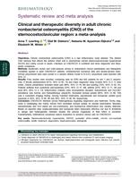 Clinical and therapeutic diversity in adult chronic nonbacterial osteomyelitis (CNO) of the sternocostoclavicular region