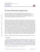The vision of self-evolving computing systems