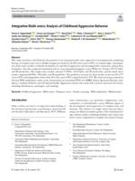 Integrative multi-omics analysis of childhood aggressive behavior