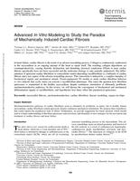 Advanced in vitro modeling to study the paradox of mechanically induced cardiac fibrosis