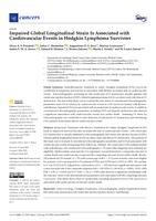 Impaired global longitudinal strain is associated with cardiovascular events in Hodgkin lymphoma survivors