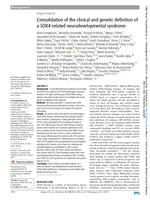 Consolidation of the clinical and genetic definition of a SOX4-related neurodevelopmental syndrome