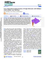 Force-dependent folding kinetics of single molecules with multiple intermediates and pathways