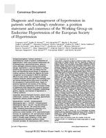 Diagnosis and management of hypertension in patients with Cushing's syndrome: