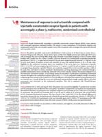 Maintenance of response to oral octreotide compared with injectable somatostatin receptor ligands in patients with acromegaly