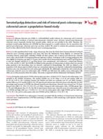 Serrated polyp detection and risk of interval post-colonoscopy colorectal cancer: a population-based study