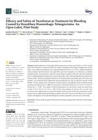 Efficacy and safety of tacrolimus as treatment for bleeding caused by hereditary hemorrhagic telangiectasia