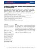 Diagnostic capabilities of nanopore long-read sequencing in muscular dystrophy