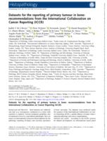 Datasets for the reporting of primary tumour in bone