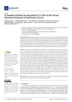 A Paradoxical Role for Regulatory T Cells in the Tumor Microenvironment of Pancreatic Cancer