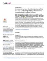 Cross-disorder and disorder-specific deficits in social functioning among schizophrenia and alzheimer's disease patients