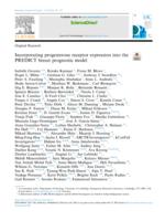 Incorporating progesterone receptor expression into the PREDICT breast prognostic model