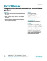 The population genomic legacy of the second plague pandemic.