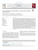 Low and high doses of ionizing radiation evoke discrete global (phospho) proteome responses