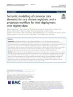 Semantic modelling of common data elements for rare disease registries, and a prototype workflow for their deployment over registry data