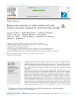 Breast cancer mortality of older patients with and without recurrence analysed by novel multi-state models