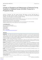 A study on prevalence and determinants of ototoxicity during treatment of childhood cancer (SOUND)