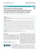 Treatment results for patients with squamous-cell carcinoma of the anus, a single institution retrospective analysis