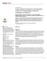 A personalized and dynamic risk estimation model