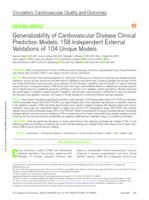 Generalizability of cardiovascular disease clinical prediction models