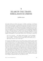 Islam in the Trans-Himalayan ecumene
