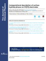 Computational description of surface hydride phases on Pt(111) electrodes