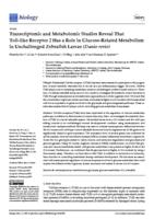 Transcriptomic and metabolomic studies reveal that toll-like receptor 2 has a role in glucose-related metabolism in unchallenged zebrafish larvae (Danio rerio)