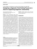 Designing a diagnostic total testing process as a base for supporting diagnostic stewardship
