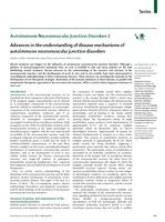 Advances in the understanding of disease mechanisms of autoimmune neuromuscular junction disorders