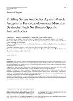 Profiling serum antibodies against muscle antigens in facioscapulohumeral muscular dystrophy finds no disease-specific autoantibodies
