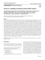 Keratin 8 is a scaffolding and regulatory protein of ERAD complexes