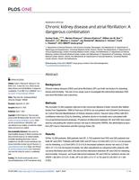 Chronic kidney disease and atrial fibrillation