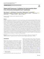 Patients with chromosome 11q deletions are characterized by inborn errors of immunity involving both B and T lymphocytes