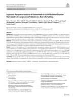Exposure-response analysis of osimertinib in EGFR mutation positive non-small cell lung cancer patients in a real-life setting