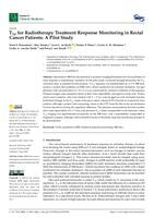 T1-rho for radiotherapy treatment response monitoring in rectal cancer patients