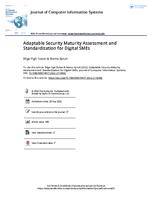 Adaptable Security Maturity Assessment and Standardization for Digital SMEs