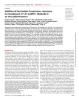 Addition of interleukin-2 overcomes resistance to neoadjuvant CTLA4 and PD1 blockade in ex vivo patient tumors