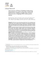 Assessment of tissue viability following amputation surgery using near-infrared fluorescence imaging with indocyanine green