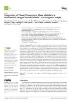 Integration of three-dimensional liver models in a multimodal image-guided robotic liver surgery cockpit