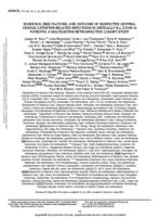 Incidence, risk factors, and outcome of suspected central venous catheter-related infections in critically ill COVID-19 patients