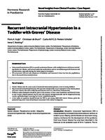 Recurrent intracranial hypertension in a Toddler with Graves' Disease