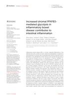 Increased stromal PFKFB3-mediated glycolysis in inflammatory bowel disease contributes to intestinal inflammation